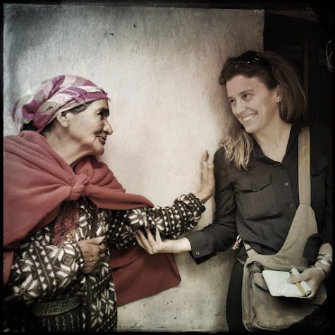 Nijhuis with Eugenia Velásquez Orozco in the Guatemalan highlands—one of the places where she was “struck by the power of what’s called ‘community-led conservation,’ in which individual communities take on responsibility for the wildlife around them and they have a lot of power in managing that wildlife.” 