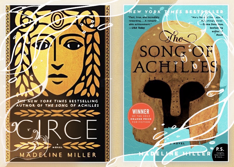 Madeline+Millers+two+books+side+by+side%E2%80%94contrasting+colors+but+similar+silhouettes.+