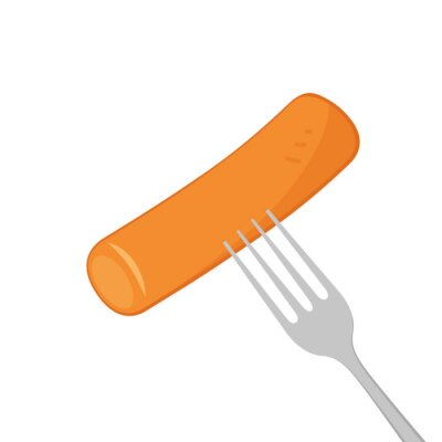 Fork in Watered Down Tteokbokki