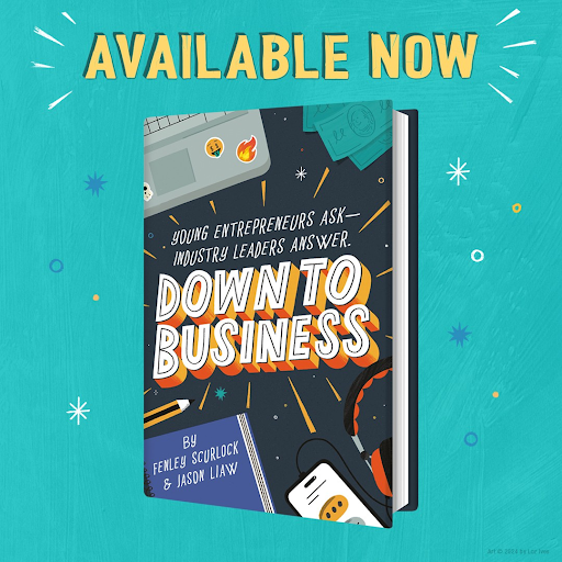 The cover of Down to Business by Fenley Scurlock and Jason Liaw. (Random House)