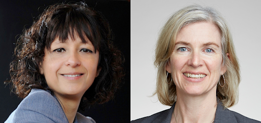 Nobel laureates, Emmanuelle Charpentier and Jennifer Doudna, awarded for their groundbreaking work in gene editing. (Wikimedia)
