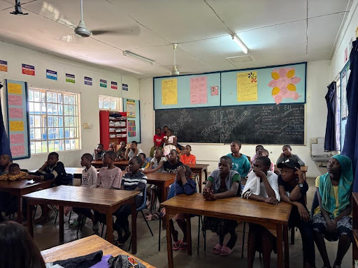 Saturday School students, fixated on their academic lesson in an Isamilo International School classroom.